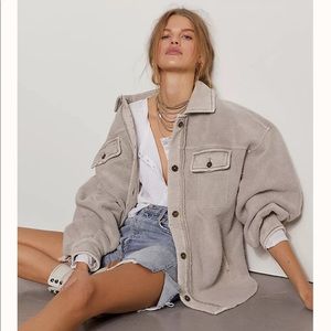 FREE PEOPLE RUBY JACKET 🤩 nwot stone